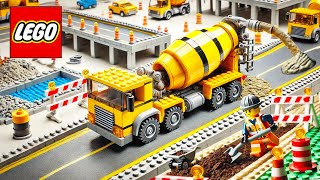 Lego Technic Concrete Mixer Truck 🚛 Lego Auto Tech [upl. by Notlrak633]