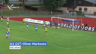 UNIQA ÖFB Cup  VfB Hohenems vs FAC Wien [upl. by Aerdnna]