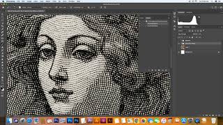 Lines Engraving Photoshop Action Tutorial [upl. by Silliw]