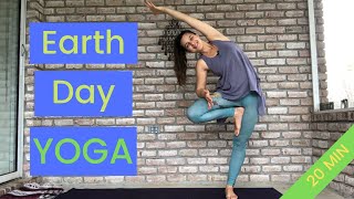 Earth Day Yoga  Spring Yoga  20 Minute Practice [upl. by Rosemary]