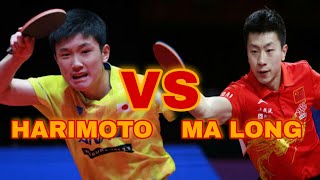 Tomokazu Harimoto vs Ma Long  2019 ITTF World Cup [upl. by Yard]