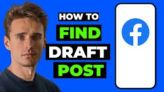 How to Find Draft Post on Facebook Easy 2023 [upl. by Aisel]