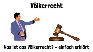 Das Völkerrecht Definition und Bereiche  einfach erklärt [upl. by Alake]