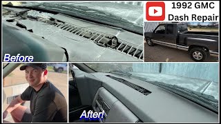 Father and Son Dash Repair with a Coverlay Dash Cover [upl. by Ahsikcin342]