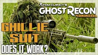 Ghillie Suit  Does it Work  Ghost Recon Wildlands [upl. by Griffy897]