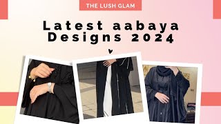 Latest abaya Designs 2024Designer HijabHijab jilbabmodestclothabaya THELUSHGLAM trending [upl. by Liek994]