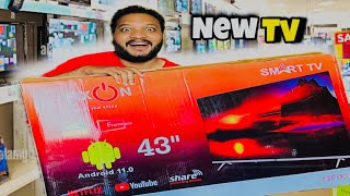 FINALLY NEW SMART LED LA LIYA😍  ADNAN KIRAN VLOG [upl. by Tutto]