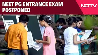 NEET PG Entrance Exam 2024 Postponed And Other Top News [upl. by Anyr740]