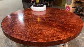 Odies Oil Buffing Tips for a High Sheen Wood Finish [upl. by Calondra918]