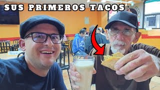 Mi papá probó los auténticos tacos mexicanos por primera vez y se enamoró del agua de horchata [upl. by Graham648]