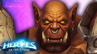 Battle Garrosh Engaged  Garrosh Heroes of the Storm Gameplay [upl. by Yemerej]