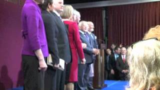 Labours Michael D Higgins arrives at Dublin Castle [upl. by Garceau]