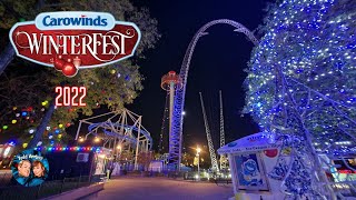 Carowinds Winterfest  2022 [upl. by Nolie655]