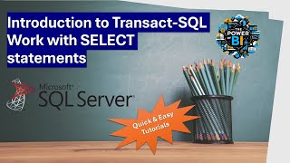 Intro to TSQL Part 01 SELECT Statements for Data Queries 🖥️ powerbi sql tsql [upl. by Attlee524]