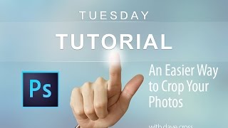 An Easier Way to Crop a Photo in Photoshop [upl. by Damalas]