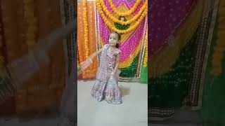 Navratri special performance by our lil angel Yashika🥰 [upl. by Ayhtin696]