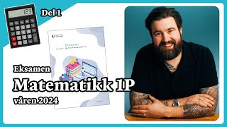 Eksamen matematikk 1P våren 2024 del 1 [upl. by Rumney]