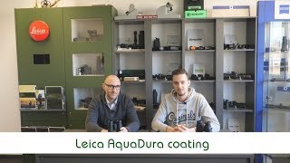 Leica AquaDura Coating  Optics Trade Debates [upl. by Orv409]