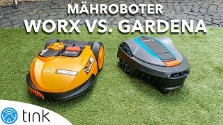 Gardena Sileno City 500 vs Worx Landroid S500i  Smarte Mähroboter im Vergleich 2018 [upl. by Nrevel]