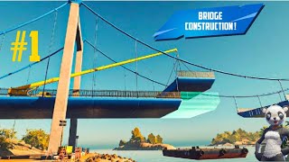 I BECAME A BRIDGE BUILDER  BRIDGE CONSTRUCTION [upl. by Orihakat]