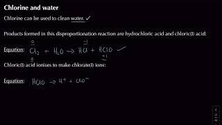 Disproportionation  Periodic Table amp Energy  Chemistry  A Level  OCR A [upl. by Ttessil69]