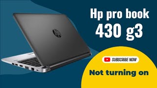 hp da0x61mb6g0 probook 430 g3 not turning on  hp [upl. by Atenaz]