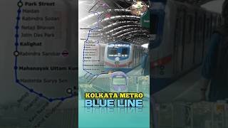 KOLKATA METRO BLUE LINE  Indian Railways [upl. by Odanref]