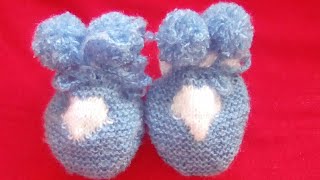 Tuto tricot moufles facile de bébé au tricotgans de bébé au tricot part 12 [upl. by Gorlin]