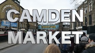 London Street Food Tour at Camden Market Food Stalls  Pub [upl. by Akilat612]