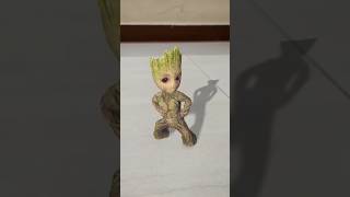 Baby groot Dance in my house🏡🤩 gangnamstyle shorts funny effects [upl. by Sumaes]