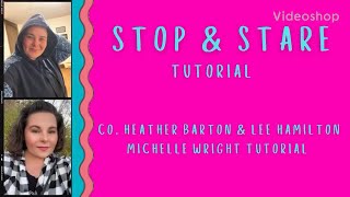 Stop amp Stare line dance tutorial choreography by Heather Barton amp Lee Hamilton [upl. by Sefton]