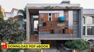 House in Navi Mumbai  Collage House  S  PS Architects Home Tour [upl. by Fleischer707]