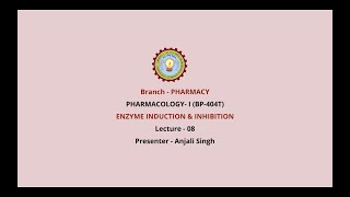 PharmacologyI  Enzyme Induction amp Inhibition  AKTU Digital Education [upl. by Anton468]