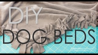 DIY Dog Bed Video Tutorial [upl. by Siegel681]