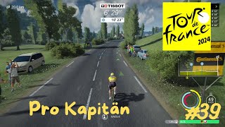 Tour de France 2024  Pro Kapitän 39  Die letzten Tage in Gelb [upl. by Gamin35]