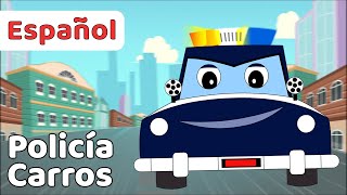 Carros de Policía Para niños en Español  Canciones Infantiles  FunForKidsTV [upl. by Ennairb366]