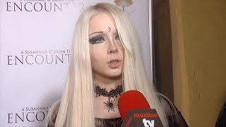 Human Barbie Valeria Lukyanova on quotThe Dollquot Music Career Acting DJing INTERVIEW [upl. by Ilenna]