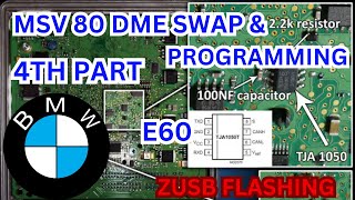 4th Part Zusb Programming To New DME  MSV80 DME Swap amp Programming On Bmw E60 [upl. by Thompson401]