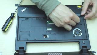 lenovo x131e laptop disassembly remove motherboardramhard drive etc [upl. by Arihsay]