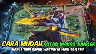 CARA YANG BENAR Rotasi Jungler ML 2023  Tutorial Main YSS Di Patch Terbaru [upl. by Rebmat]