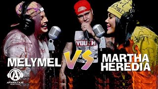 MELYMEL vs MARTHA HEREDIA  Batalla con DJ Scuff [upl. by Lil]