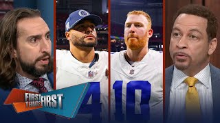 Dak quotlikelyquot heading to IR mistake starting Cooper Rush over Trey Lance  FIRST THINGS FIRST [upl. by Eduard268]