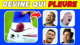 😭 Devine qui PLEURE ⚽ BLESSURES de FOOTBALLEURS 2 ️🏆 Quiz de football sur Ronaldo Messi Neymar [upl. by Gerry]