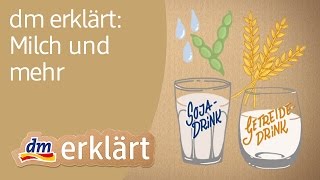 dm erklärt Milch und ihre Alternativen [upl. by Khajeh]