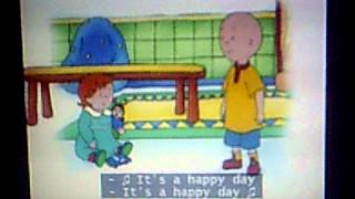 Caillou Song  Happy Day [upl. by Fairley275]