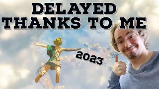 Zelda BotW 2 DELAYED to 2023 Thanks to ME [upl. by Ing363]