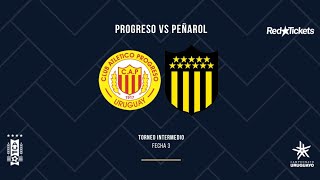 Progreso 0 vs Peñarol 2 Fútbol Uruguayo Torneo Intermedio 2024 [upl. by Iarised]