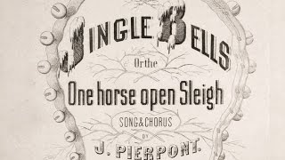 JINGLE BELLS Original 1857 Lyrics amp Chorus Tom Roush [upl. by Laurentium484]