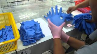 Nitrile Exam Gloves Test [upl. by Zipporah55]