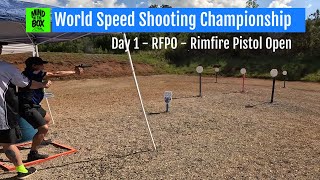 World Speed Shooting ChampionShip 2023  RFPO  Rimfire Pistol Open  Mind in the Box Review [upl. by Alderman]